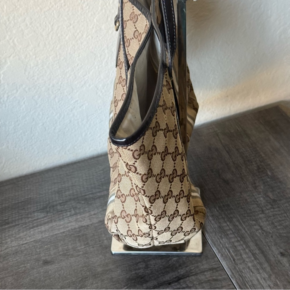 💎GUARANTEED AUTHENTIC GUCCI JOLIE TOTE BAG / SMALL SIZE 💎 - Picture 3 of 12